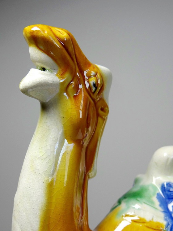 Image 1 of Tang Style Chinese Camel Subject, Sancai Glazed Pottery, 1980s-90s