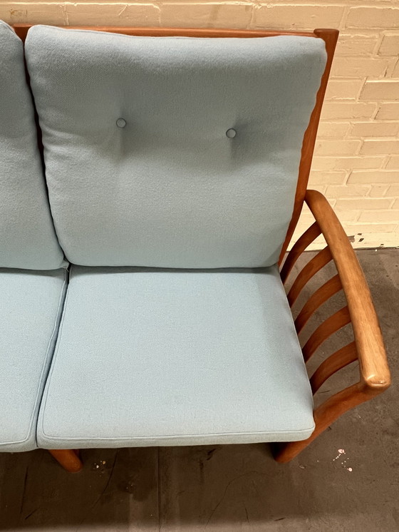 Image 1 of Mid - Century 3 seater sofa