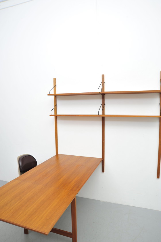 Image 1 of Poul Cadovius Royal System 02 Teak shelving system 1950s