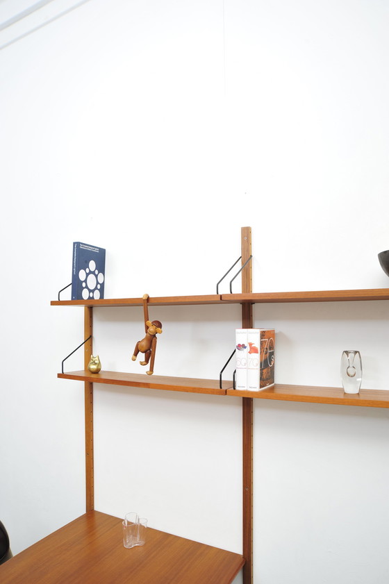 Image 1 of Poul Cadovius Royal System 02 Teak shelving system 1950s