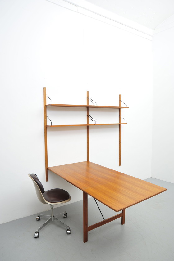 Image 1 of Poul Cadovius Royal System 02 Teak shelving system 1950s