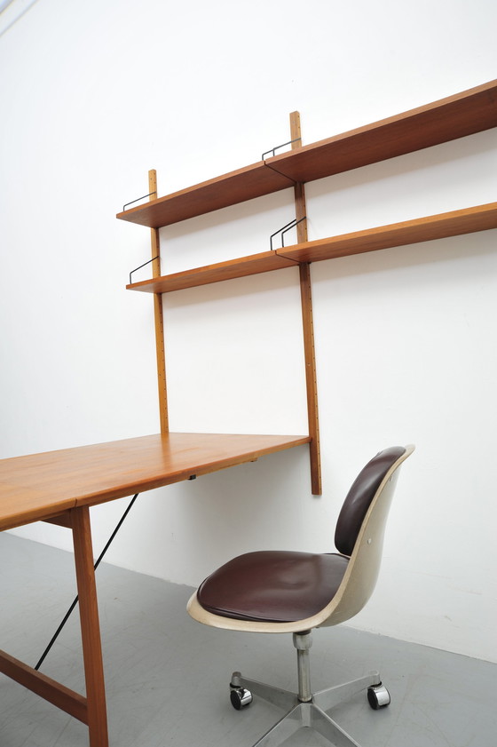 Image 1 of Poul Cadovius Royal System 02 Teak shelving system 1950s