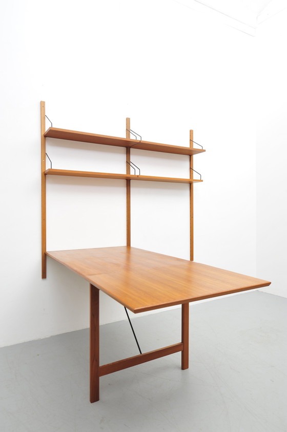 Image 1 of Poul Cadovius Royal System 02 Teak shelving system 1950s