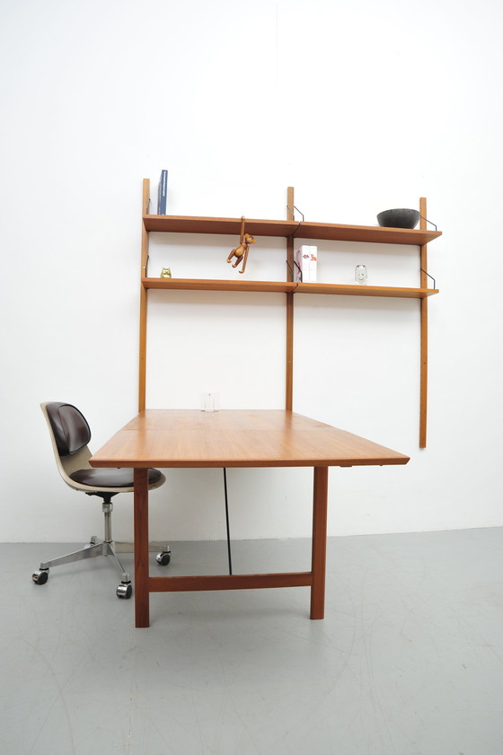 Image 1 of Poul Cadovius Royal System 02 Teak shelving system 1950s