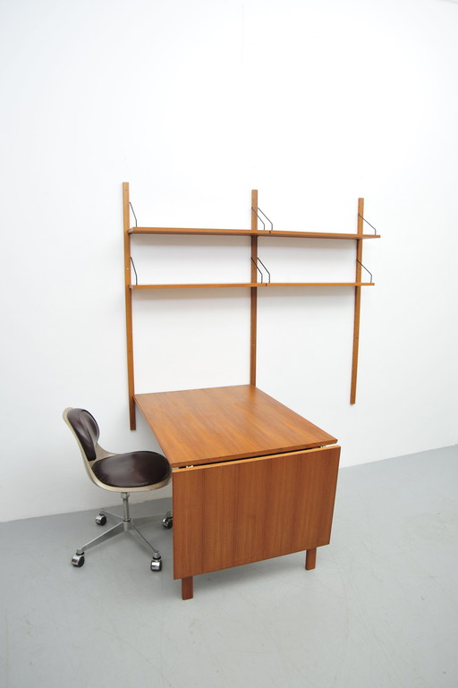 Poul Cadovius Royal System 02 Teak shelving system 1950s