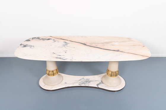 Image 1 of Spectaculaire table en marbre