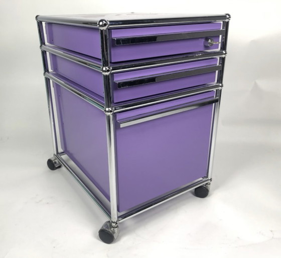 Image 1 of USM Haller mobile pedestals in various colors (special colors only available from us)