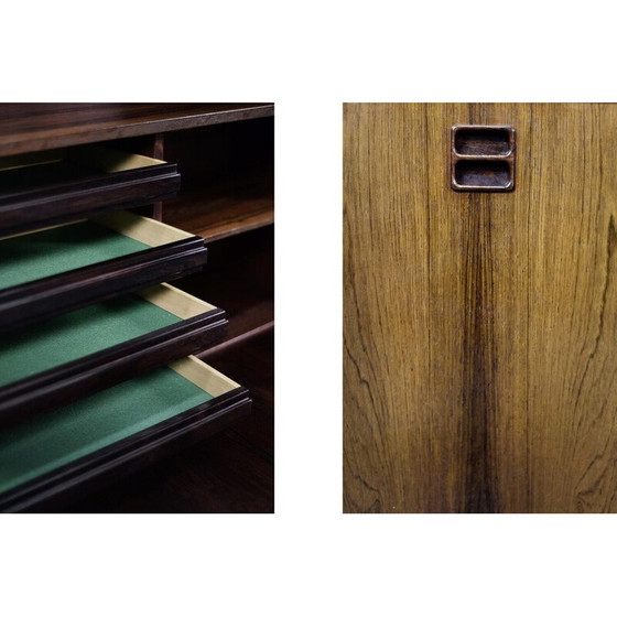 Image 1 of Vintage rosewood sideboard by Ærthøj Jensen and Tage Mølholm for Herning, Denmark 1960
