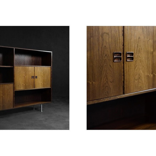 Vintage rosewood sideboard by Ærthøj Jensen and Tage Mølholm for Herning, Denmark 1960