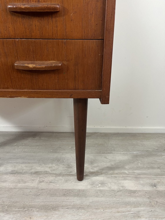 Image 1 of Vintage Scandinavian Danish Design Teak Secretaire