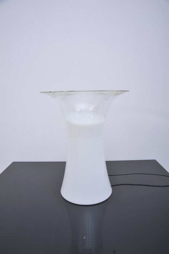 Image 1 of Vistosi Murano Lampe de table Mushroom verre 1970Er