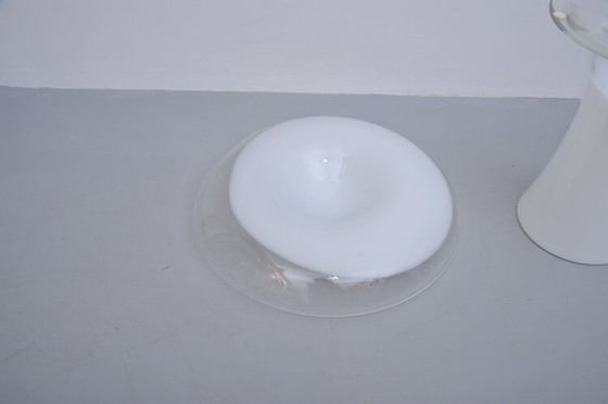 Image 1 of Vistosi Murano Lampe de table Mushroom verre 1970Er