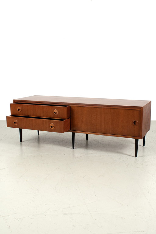 Buffet bas vintage en teck