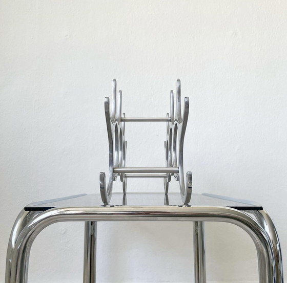 Image 1 of Michael Noll Wine rack polished aluminium