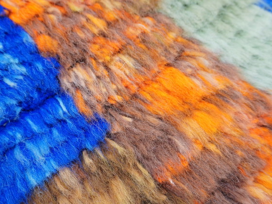 Image 1 of Tapis berbère -238 cm x 165 cm - laine colorée