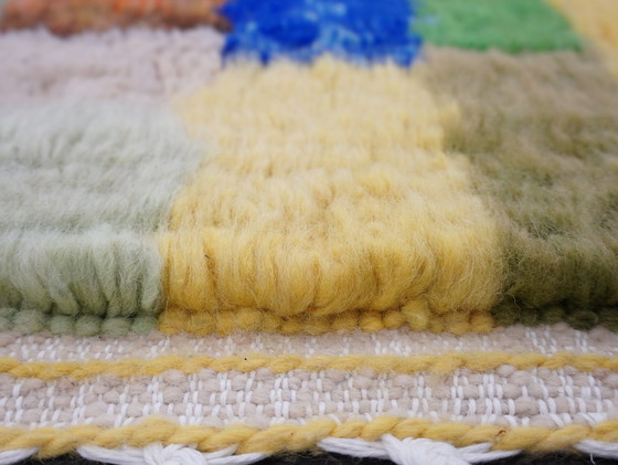 Image 1 of Berber rug -238 cm x 165 cm - colored wool