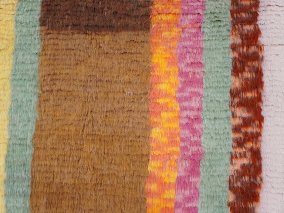 Image 1 of Tapis berbère -238 cm x 165 cm - laine colorée