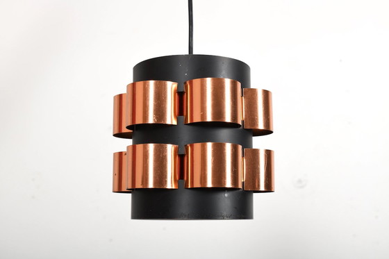 Image 1 of Mid-Century Ceiling Lamps by Werner Schou for Coronell Elektro, 1960s, Set of 2