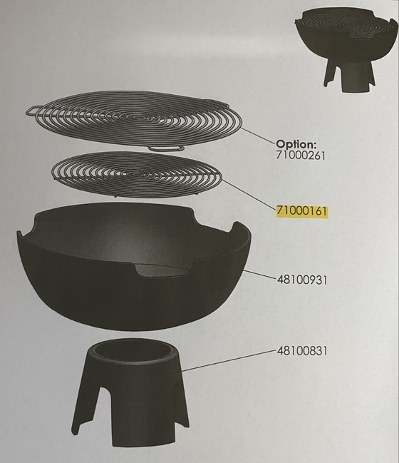 Image 1 of Morso fire bowl