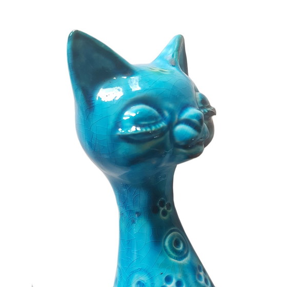 Image 1 of Mid-Century Ceramic Cat Coin Bank from Jema, Holland