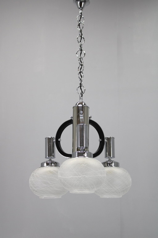 1970S Italian Chandelier , Restored