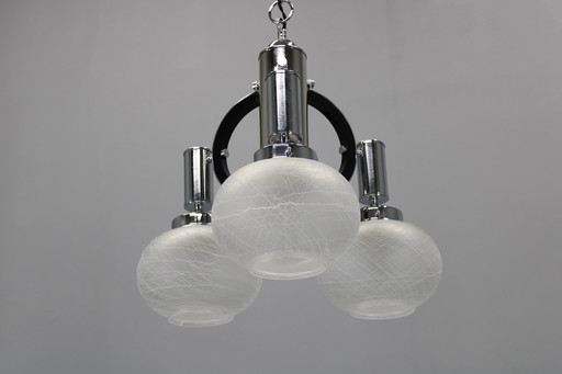 1970S Italian Chandelier , Restored