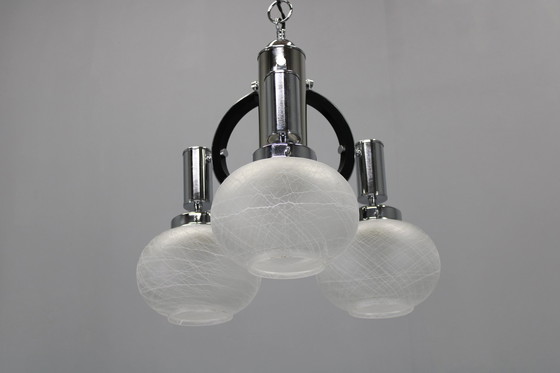 Image 1 of 1970S Italian Chandelier , Restored