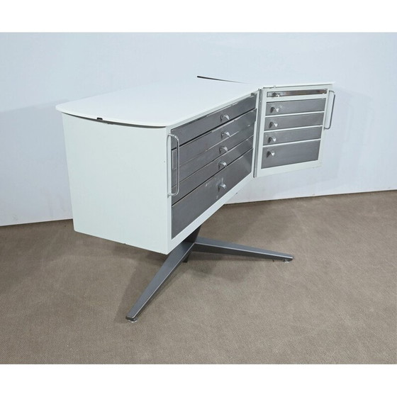 Image 1 of Vintage dentist's furniture by Giovanni-Battista Farina for Gallus, Switzerland 1960