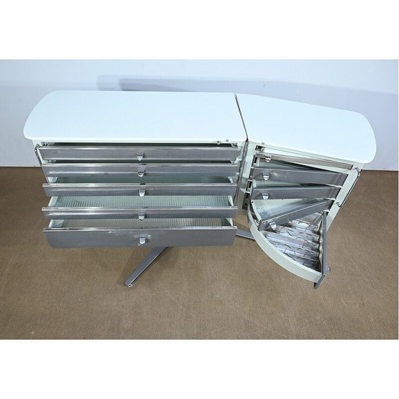 Image 1 of Vintage dentist's furniture by Giovanni-Battista Farina for Gallus, Switzerland 1960