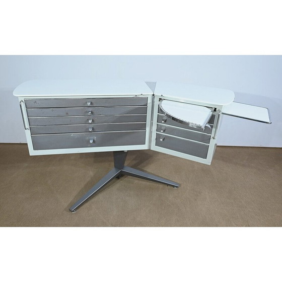 Image 1 of Vintage dentist's furniture by Giovanni-Battista Farina for Gallus, Switzerland 1960