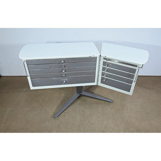 Image 1 of Vintage dentist's furniture by Giovanni-Battista Farina for Gallus, Switzerland 1960