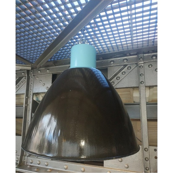 Image 1 of Vintage industrial lamp from Elektrosvit, Czechoslovakia