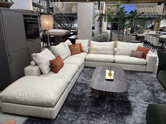 Image 1 of Flexform Groundpiece Modular Corner Sofa Also To Mirror