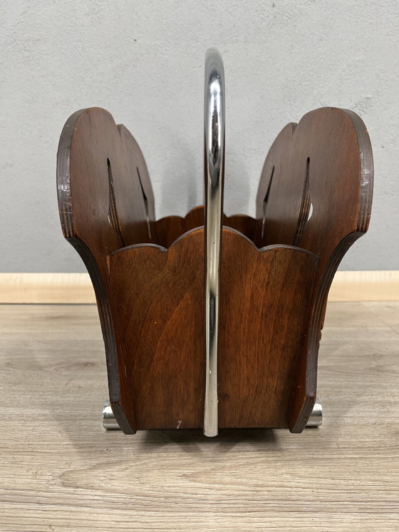 Image 1 of Vintage Magazine Holder