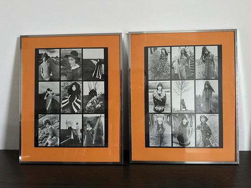 Theo Noort, Framed Original Photo Cards