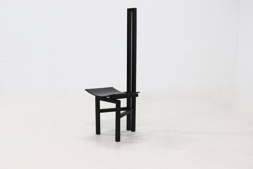 Vintage Constructivist High Back Side Chair 