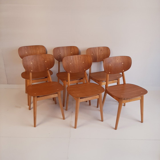 Image 1 of 6x SB11 Pastoe UMS chairs