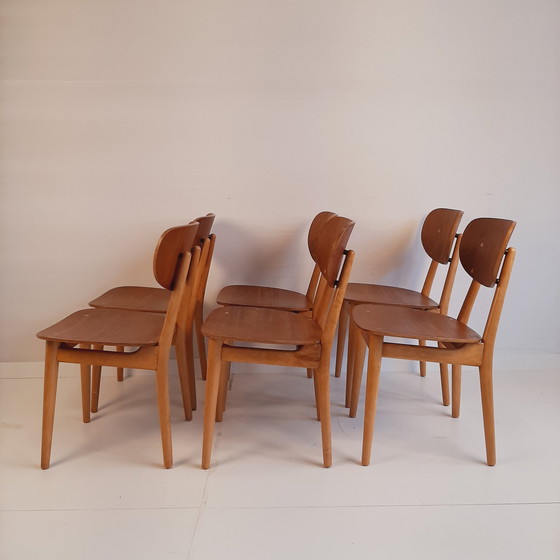 Image 1 of 6x SB11 Pastoe UMS chairs