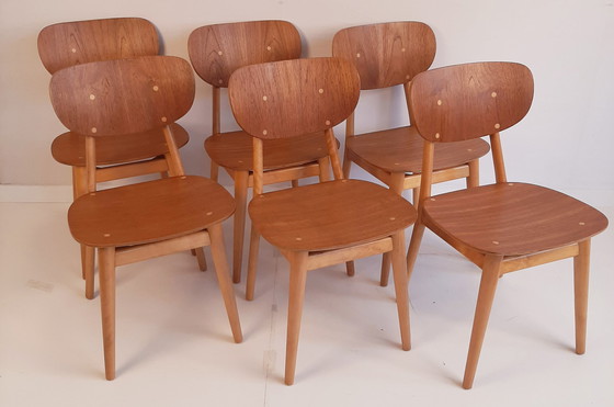 Image 1 of 6x SB11 Pastoe UMS chairs