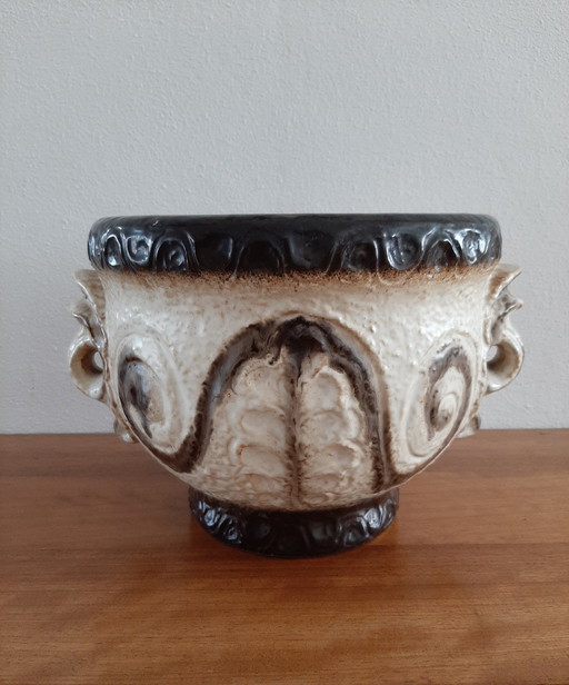 West Germany flowerpot