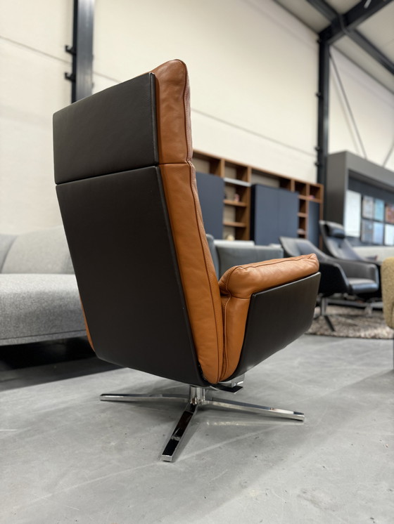 Image 1 of FSM Shelby Relax armchair brown leather