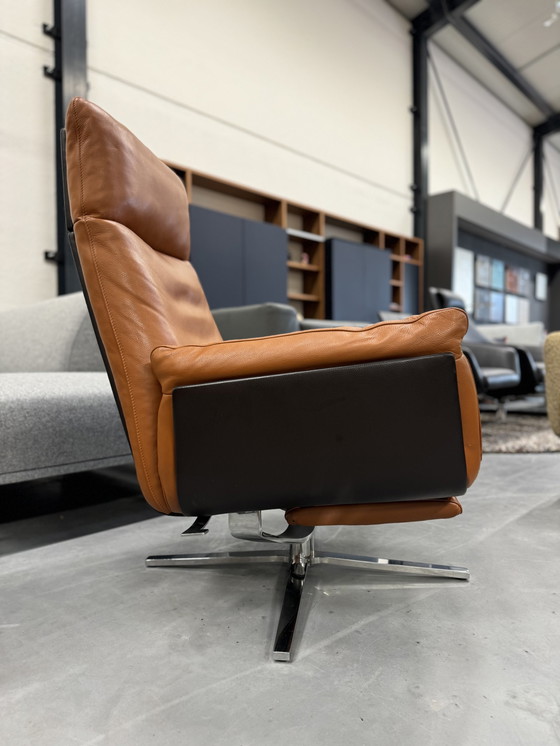 Image 1 of FSM Shelby Relax armchair brown leather