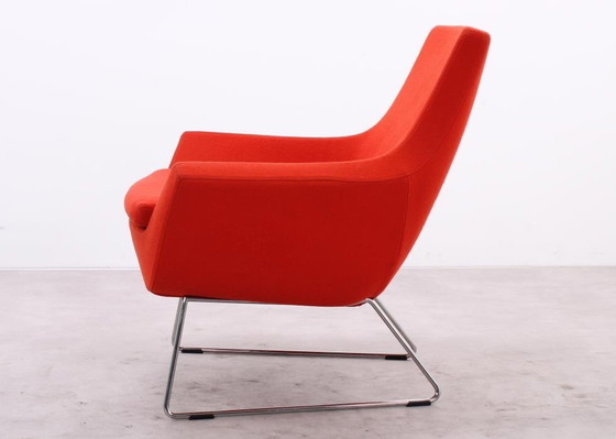 Image 1 of Swedese Happy Easy Low Back Armchair Orange