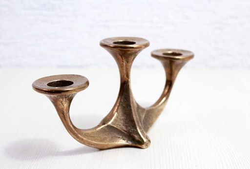 Brutalist Harjes candlestick from the 60s