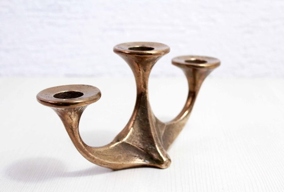 Image 1 of Brutalist Harjes candlestick from the 60s