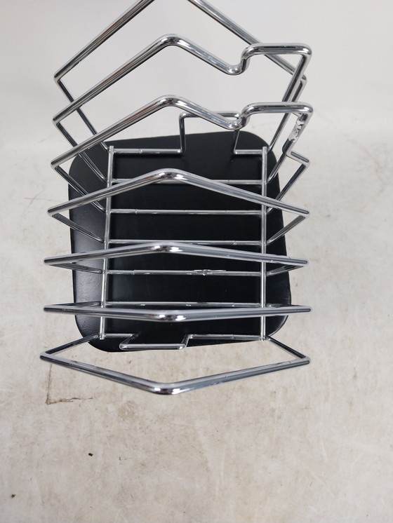 Image 1 of 1 X Magazine Rack.  Model "The Architect " 1980'S