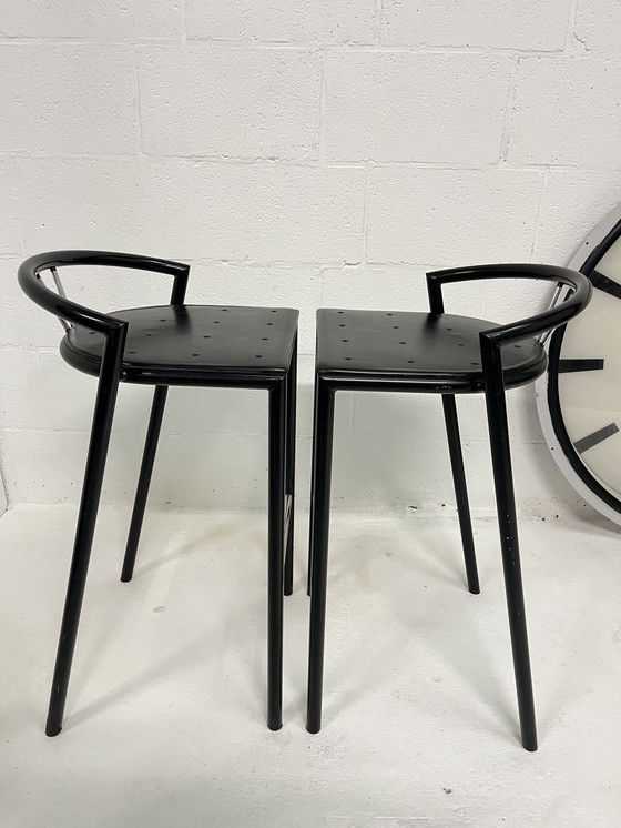 Image 1 of 3X Postmodern Bar Stools Bent Krogh, Magnus Olesen