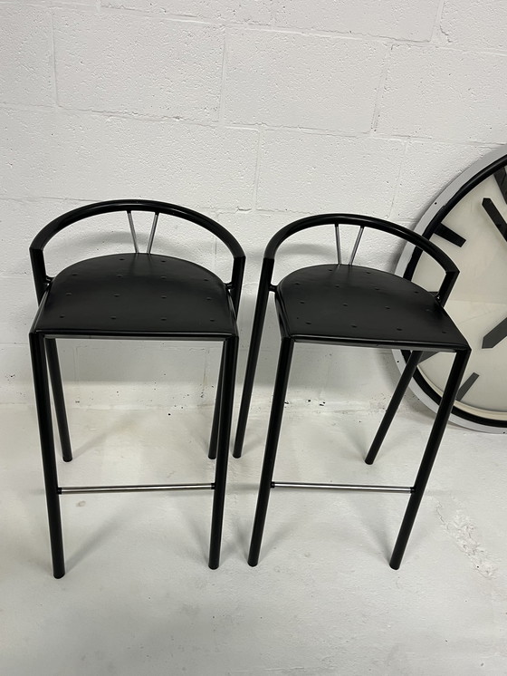 Image 1 of 3X Postmodern Bar Stools Bent Krogh, Magnus Olesen