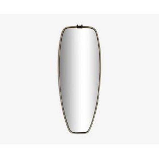 Image 1 of Vintage black and white mirror, 1960