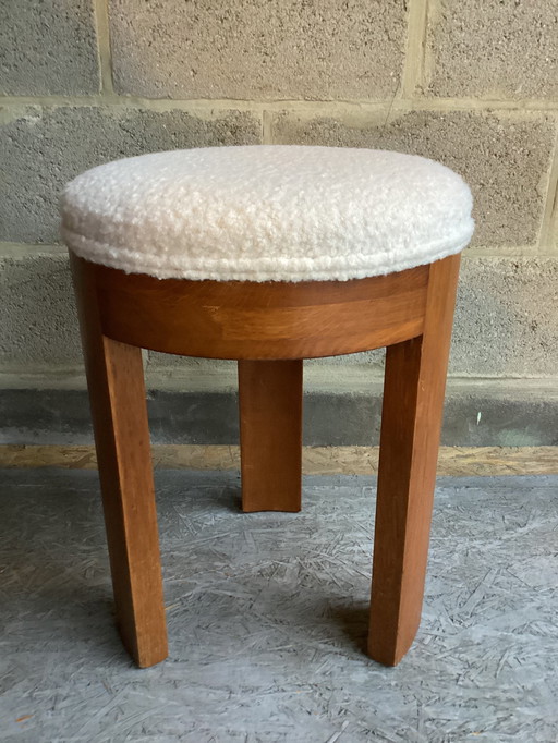 Vintage Brutalist Stool